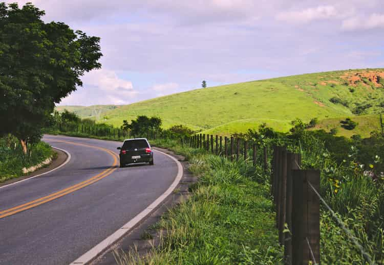 Vehicle-On-Road-Image