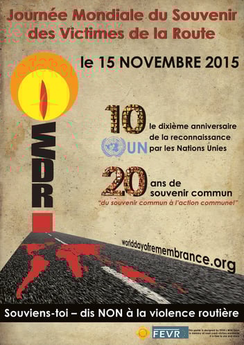 Journée Mondiale du Souvenir des Victimes de la Route