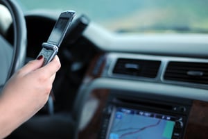 Mobile phone while driving: 100% of Irish caught drivers in the act image